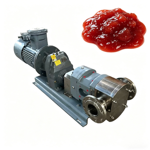 Rotor de pompe rotative à lobes en acier inoxydable 304 316L de qualité alimentaire OEM pour liquides visqueux (gel, sirop, shampoing, chocolat) à faible teneur en graisse - Product Image 2