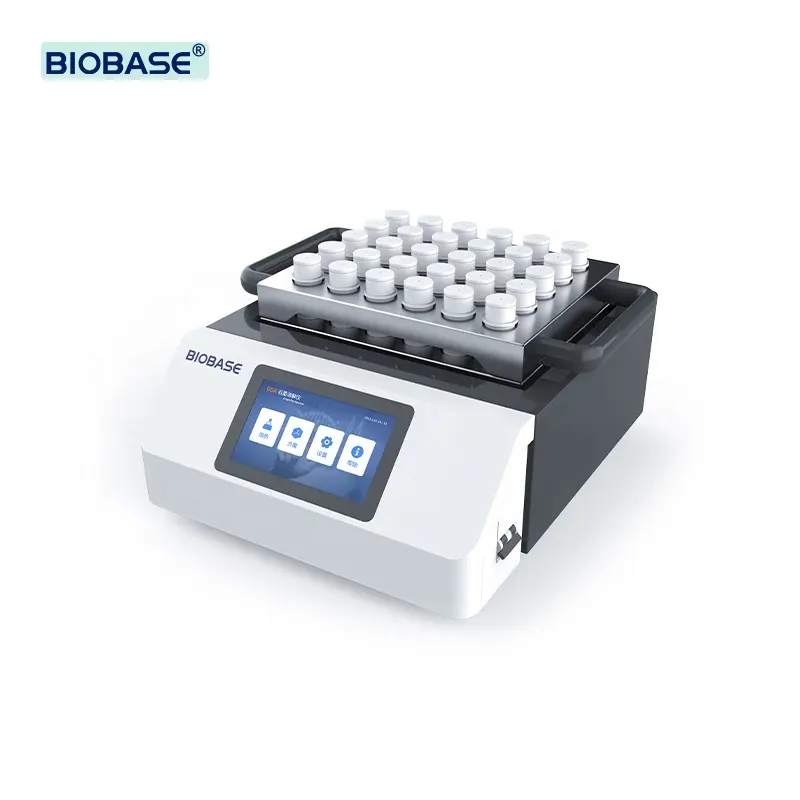 BIOBASE भारी धातु पाचक 50 ~ 100ml के साथ टच स्क्रीन और प्रयोगशाला के लिए निकास प्रणाली