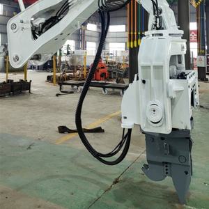 KN250 Hydraulischer Vibrations hammer Hochfrequenz bagger montierte Vibrationshammer-Ramm bohrmaschine - Product Image 3