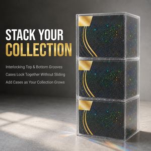 Bloques de Confeti con Estrellas Holográficas, Protector Magnético Acrílico con Protección UV para Caja de Cartas Coleccionables Sellada - Product Image 4