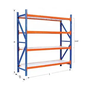 Medium Light Duty Garage Shelving Storage Racking Logistics Warehouse Equipment