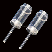 PPCT009 Récipient Push Pop de qualité alimentaire 100ml/3.38oz Moules pour support de crème glacée Outils de gâteau ronds pour Dessert 100% PP 3.38 OZ Push Pops
