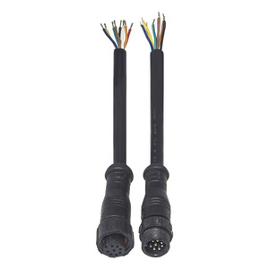 M12 cáp mở rộng 2 3 <span class=keywords><strong>4</strong></span> 5 6 8 pin IP67 cáp điện Nam Nữ cắm Led Ngoài Trời kết nối không thấm nước - Product Image 2