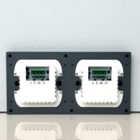 Système de contrôle intelligent de chambre d'hôtel capable Solution d'éclairage RS485 Interrupteur mural 220V pour lumière d'hôtel