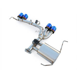 Sistema de Escape Catback con Válvula para BMW E90 E92 320i <span class=keywords><strong>318i</strong></span> 316i 2.0 2007-2012, Punta de Escape Deportiva de Cuatro Salidas, Difusor Adaptado para M3 - Product Image 3
