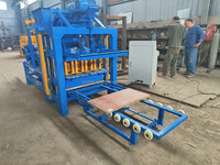 Machines de fabrication de briques à puzzle simple pour les travaux de construction Machine de fabrication de briques à blocs automatique en Chine