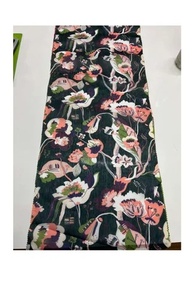 Tissu Chanderi imprimé numérique de haute qualité, 100 GSM, avec broderie, pour la couture et la confection de vêtements - Product Image 4