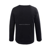Chemise à col rond résistante aux coups de couteau, pull à manches longues en fibre UHMWPE PE, dissimulée, pour usage quotidien, randonnée en plein air, voyage, sécurité