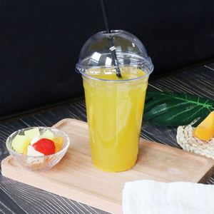 Printed LOGO <b>Cold</b> Drink Custom 9 10 12 14 16 20 24 32oz Disposable Clear Glass Cocktail <b>Cups</b> Plastic <b>Cup</b> with Flip Lid - Product Image 1