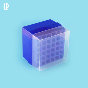 Ultra Düşük Sıcaklık Dondurucuda Kullanılan 15ml/50ml Konik Tüpler için 36Well (6X6) Santrifüj Tüpü Saklama Kutusu - Product Image 5