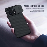 NILLKIN pour Xiaomi Poco X7 Pro 5G Case Original CamShield Slide Camera Cover Protection de la vie privée Couverture arrière pour Poco X6 X7 Pro