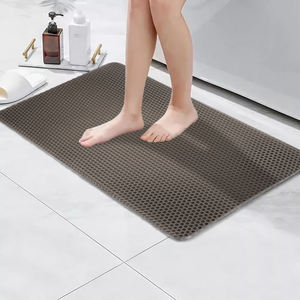 Puerta moderna personalizada antideslizante impreso antideslizante barato pie suave impermeable alfombra de piso para la habitación - Product Image 1