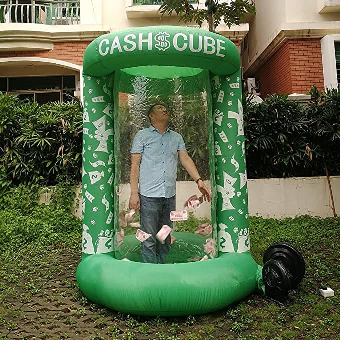 Inflatable Toys Accessories Inflatable Cash Cube