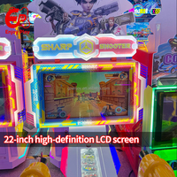Simulateur de tir d'arcade directement du fabricant, écran HD 22 pouces, 2 joueurs, pour parc d'attractions, machine à jeux à monnayeur