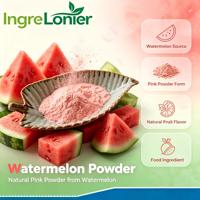 Poudre de fruit d'extrait végétal pur naturel lyophilisé saveur pastèque de qualité alimentaire en gros au meilleur prix