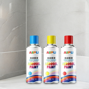 <span class=keywords><strong>Peinture</strong></span> en spray multi-usages personnalisée pour jantes, effet graffiti, argent métallisé, bleu, noir, texture pierre, pointe dorée mate, scellant céramique - Product Image 3