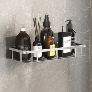 Estante de aluminio para ducha montado en la pared del baño, estantes organizadores, estantes cosméticos, soporte de almacenamiento, accesorios de baño para inodoro, esquina - Product Image 5