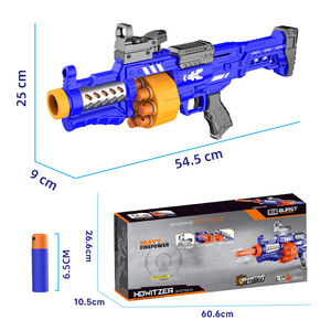16 fléchettes EVA sûres pour enfants, jeu de tir intérieur/extérieur, modèle de pistolet à balles en mousse souple, cadeau pour garçons, jouet pour enfants - Product Image 6