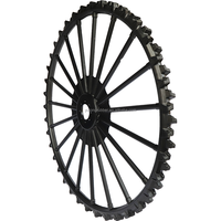 Nouvelles jantes en acier au carbone massif JIUYU pour transplanteur de riz, pneus en caoutchouc 2100*100mm, pièce pour tracteurs automoteurs