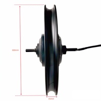 Moteur de moyeu à engrenages sans balais 16 pouces 36V 48V 250W pour vélo électrique, en alliage d'aluminium, avec roue avant