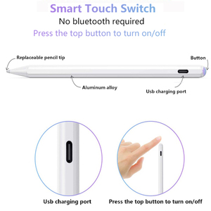 Penna Stilo Capacitiva Universale 007pro <span class=keywords><strong>per</strong></span> <span class=keywords><strong>iPad</strong></span> <span class=keywords><strong>Pro</strong></span>, Telefoni Android e Tablet - Product Image 3