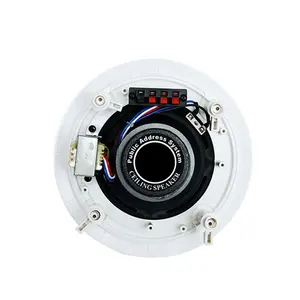 Altavoz coaxial de alta fidelidad de 5 pulgadas y 20W para el hogar, altavoz de techo, música