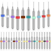 Lot de 30 micro-forets en carbure pour PCB, plastique, bijoux, 0.1-1.0 mm, pour routeur CNC, cartes de circuit imprimé, forets broca 0.7, 1.4, 0.8, 0.9, PVC