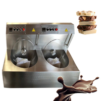 Machine de trempage de chocolat de machine de chauffage de gâchage de chocolat de prix usine à vendre la machine de fonte de chocolat
