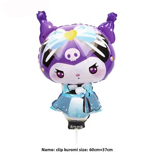 Ballon en aluminium à clipser avec poignée, motif dessin animé, article de stand de marché nocturne, cadeau de la Fête des Enfants, jouet gonflable pour l'école - Product Image 3