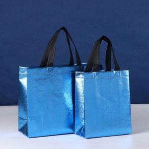 Laser Customizable Durable Laminated Non-Woven Shopping Tote <b>Bag</b> Reusable Handheld Carrier for Supermarket Bulk Wholesale - Product Image 6