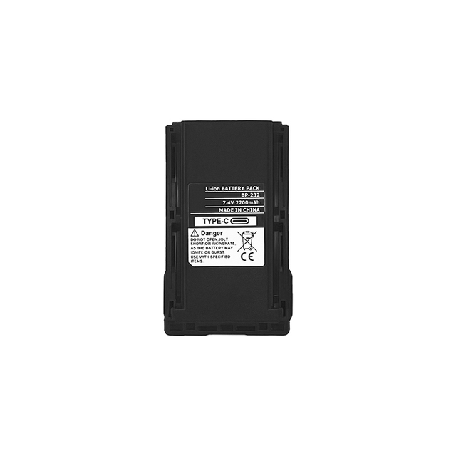 Wholesale Rechargeable Replacement Walkie Talkie Battery BP-232 BP-232N for Icom IC-F16 F26 36FI IC-F43 IC-F33 F3161D