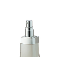 Flacon pompe cosmétique 30ml 60ml 120ml pour crème visage et sérum de soin de la peau, matériau PMMA/acrylique, emballage personnalisé avec logo