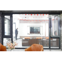 Ventana de Seguridad de Aleación de Aluminio con Vidrio Templado, Diseño Anti-Rasguños, Certificación Energy Star, Garantía de 5 Años para Baño y Villa