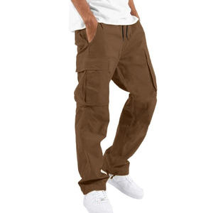 Pantalones Cargo Casuales Funcionales para Hombre, Tela Oxford Ecológica, Transpirable, Antiarrugas, Corte Recto, Comodidad y Estabilidad Durante Todo el Día - Product Image 2