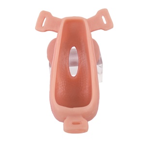 FAAK Penis Attachment Sex Grinder Strap on Pussy Shaped Grinder Clitoris Friction Stimulator Cock <b>Ring</b> Delay Ejaculation - Product Image 3