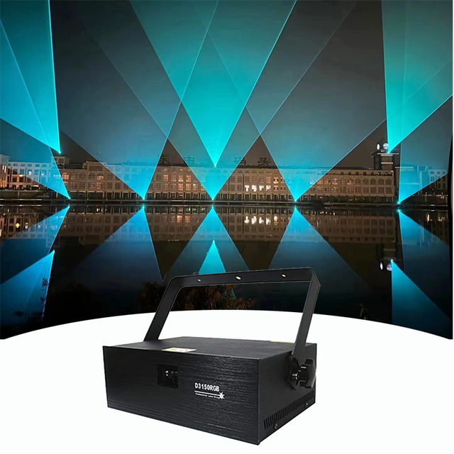 Waterproof Outdoor 10W 15W Full Color Rgb Laser Projector Show DJ Disco 3d Animation Lazer 8Watt Stage Lights