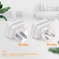 Mini veilleuse LED, lampe murale carrée en ABS, capteur crépusculaire, pour la maison, prise EU/US, pour chambres, couloirs, escaliers, 110V 220V