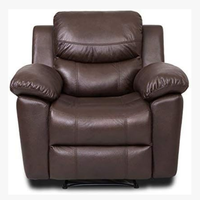 Canapé inclinable moderne en cuir de bonne qualité et à prix abordable, canapé inclinable électrique, ensemble de canapés inclinables électriques avec table