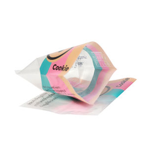 Sacs d'emballage personnalisés en plastique laminé thermoscellable de qualité alimentaire pour biscuits, bonbons, cacahuètes, barres <span class=keywords><strong>chocolat</strong></span>ées, <span class=keywords><strong>nougat</strong></span> - Product Image 4