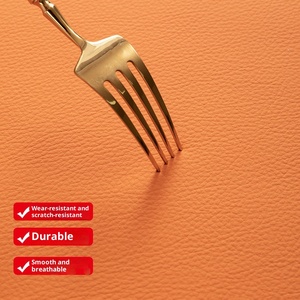 Tissu gaufré en PVC grain litchi 0,7 mm, modèle <span class=keywords><strong>007</strong></span>, résistant aux griffures de chat, imperméable, pour canapés pour animaux de compagnie - Product Image 3