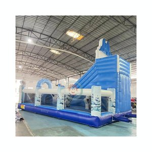Castillo Inflable con Tobogán <span class=keywords><strong>de</strong></span> Dibujos Animados <span class=keywords><strong>Frozen</strong></span>, Parque Infantil Inflable Comercial - Product Image 5