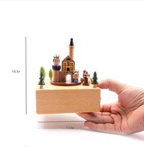 Caja Musical de Madera Maciza Yunsheng con Melodía de El Castillo Animado, Música Romántica Personalizada para Regalos Encantadores - Product Image 2