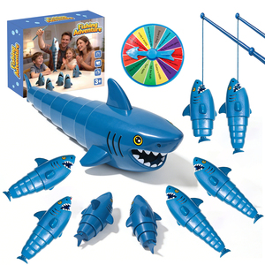Jeux de pêche Reel Big Catch, jouets pour enfants, jeux de motricité fine, activités amusantes pour la maternelle, activités familiales, jouets de pêche pour enfants en bas âge - Product Image 1