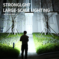 Lampe de travail LED rechargeable, projecteur portable haute luminosité avec plusieurs modes d'éclairage pour atelier, garage, extérieur