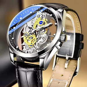 Nouveau Top marque de luxe montres à Quartz TIGERAO 520 squelette montre automatique or squelette Vintage nouvelle montre hommes Relojes Hombre 2024 - Product Image 6