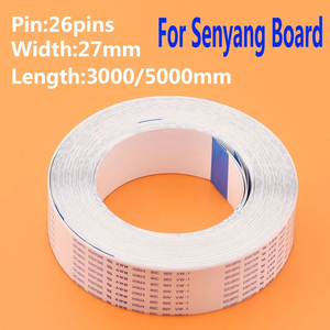 3 Meter 5 Meter Senyang Board Long Date Cable 26pin <strong>B</strong> for XP600 DX5 DX7 4720/I3200 Head for Inkjet Machine FFC Flat Data Cable - Product Image 1