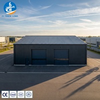 Bâtiment de production en structure métallique, atelier préfabriqué, usine métallique, entrepôt préfabriqué, hangar de construction industrielle