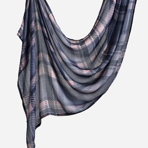 Hiyab Estampado para Mujeres Musulmanas Malasias en Varios Estilos, Hiyab de Viscosa de Lujo con Diseño Estampado - Product Image 6