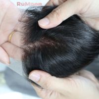 Cabello Humano Brasileño Virgen Remy Rizado con Volumen, Cierre de Encaje HD 5x5 Pre-Desplumado Doble Trama 8-16 Pulgadas Venta al por Mayor Color Personalizado