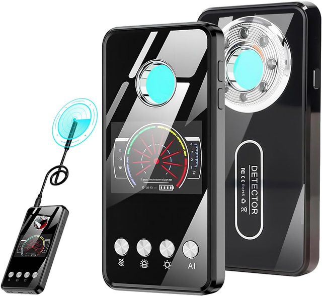 T2 Portable Anti-tracking Positioning Protect Personal Privacy RF Signal Detector Safe GPS Signal Scanner Pinhole Camera